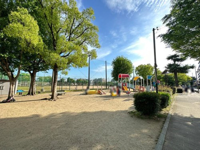【周辺】 | 東灘区住吉東町１丁目　2号地土地分譲　建築条件なし | 「住吉公園まで」徒歩748m