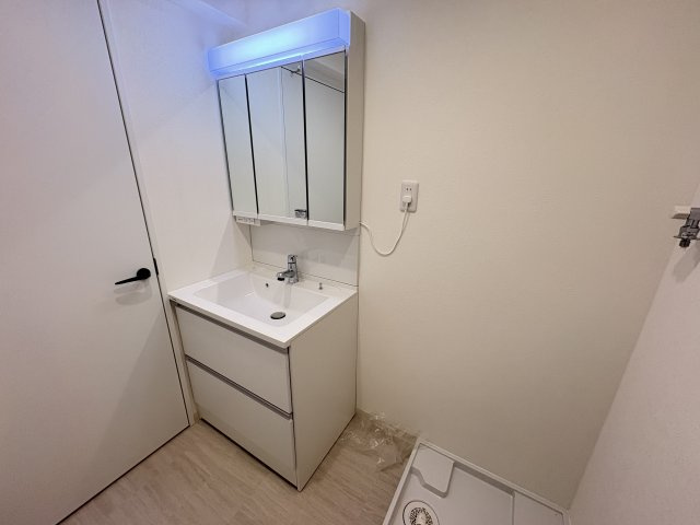 ハイレジデンス朝霧の独立洗面台