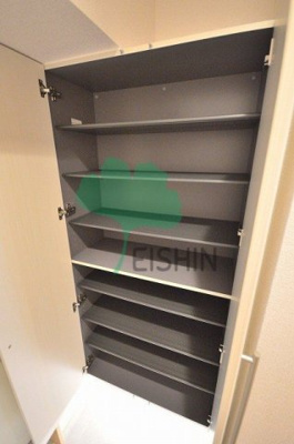 【玄関】 | エスポワール豊 | 下駄箱もしっかりついてます！