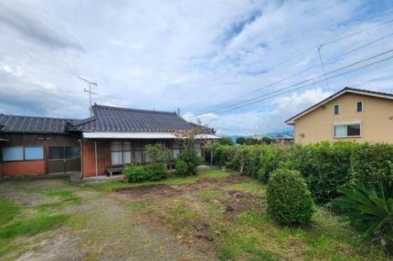 都城市安久町の売地の外観