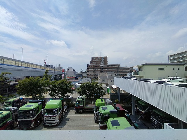 神戸市東灘区青木５丁目の賃貸マンションの展望|眺望