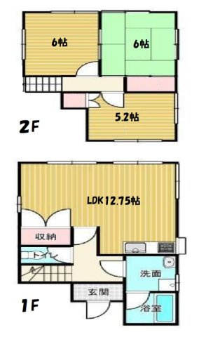 茂原市清水　中古戸建の間取り|図面と現況に相違がある場合、現況を優先致します。