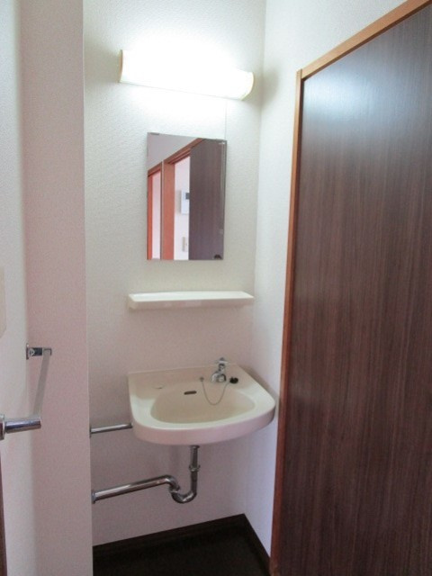 シティハイム　ベルビルの洗面所|忙しい朝に嬉しい独立洗面化粧台