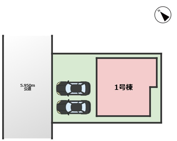 MIRASUMO西区大野木3209①｜名古屋市の戸建ならホームアップの区画図