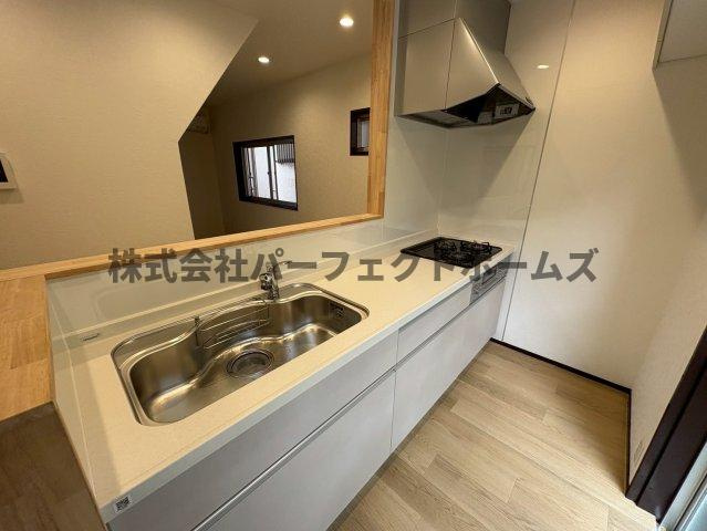 茄子作２丁目戸建て　賃貸のキッチン|使いやすいキッチンです