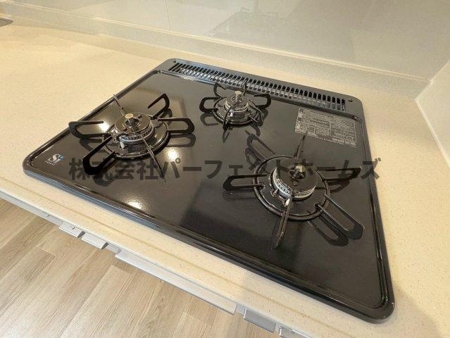 茄子作２丁目戸建て　賃貸のキッチン|お料理しやすいキッチンです