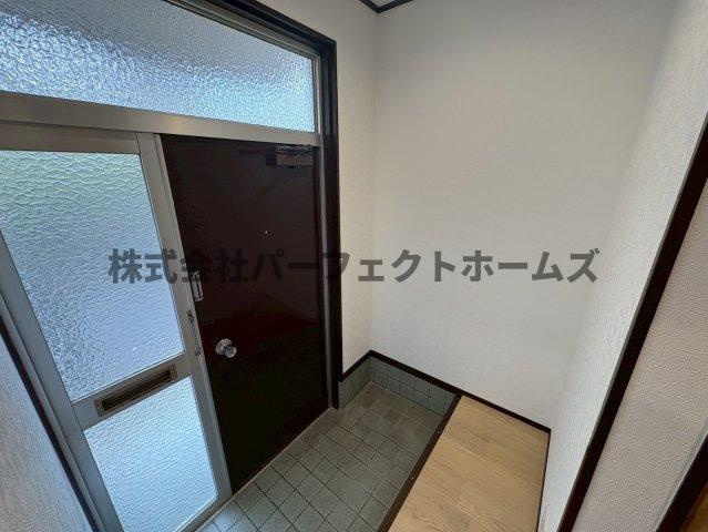 茄子作２丁目戸建て　賃貸の玄関