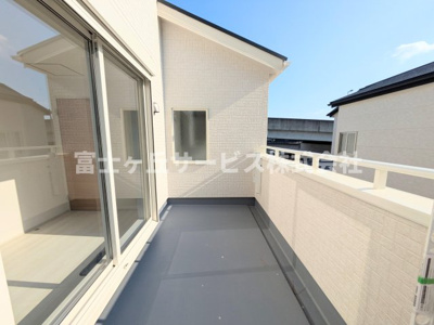 【バルコニー】 | 浜松市中央区高塚町 新築一戸建て 2号棟 | バルコニーです