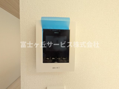 【セキュリティ】 | 浜松市中央区高塚町 新築一戸建て 2号棟 | TV付インターホンです