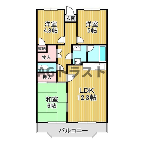 【間取り】 | ルモンドヒル上尾