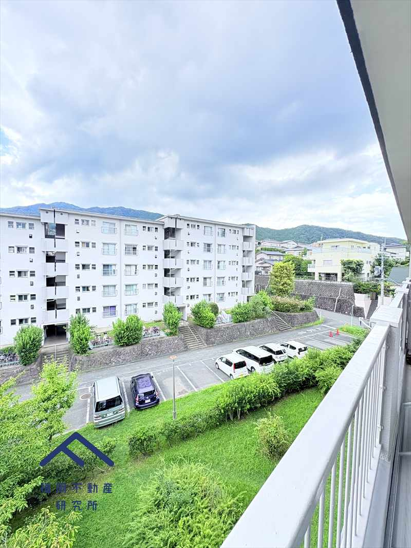 油山住宅　18号棟の展望