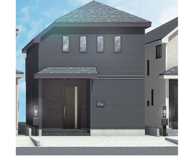 【外観】 | 成田市美郷台B号棟 | 完成予想図