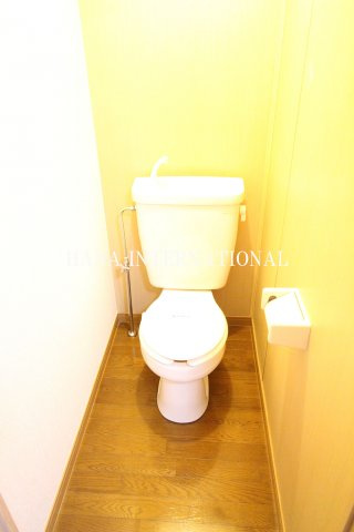 レオパレス麦の穂のトイレ