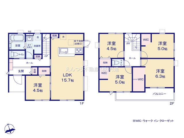 リーブルガーデン神屋町の間取り