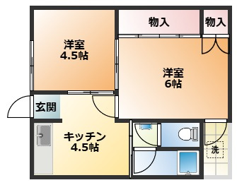 【間取り】 | 楠マンション