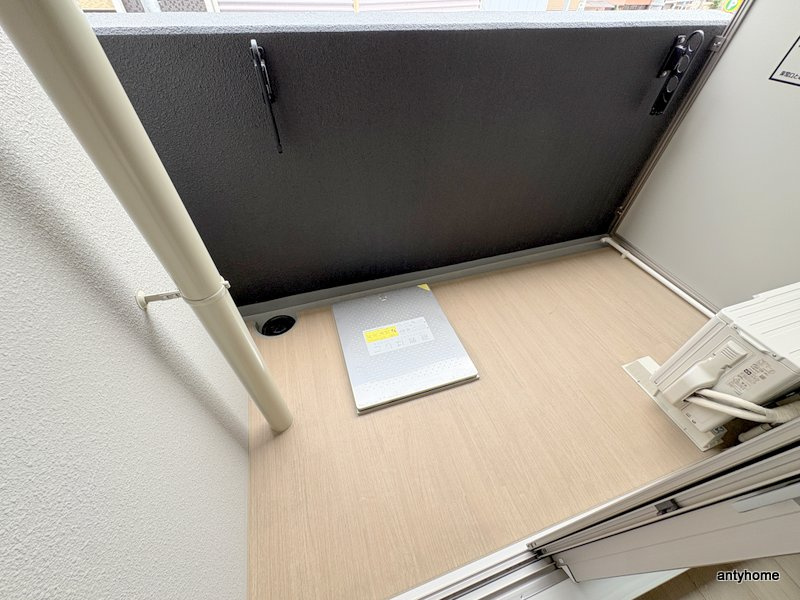 エスリード ザ・イーストレジデンス大阪城　仲介手数料無料のバルコニー