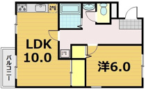 【間取り】 | 第44長栄ロイヤルコーポ瀬田