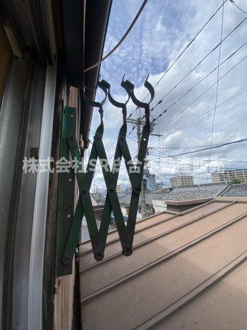 稲田新町1丁目　店舗付き中古戸建の設備|洗濯物は一応干せます