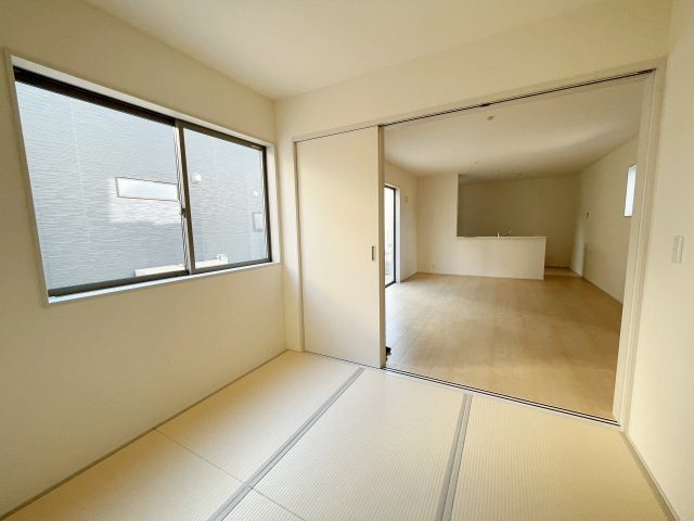 新築戸建・新築建売　いわき市平下平窪　平第四小・第一中　長期優良住宅の和室|用途に応じてアレンジのできる洋風も取り入れた和室！