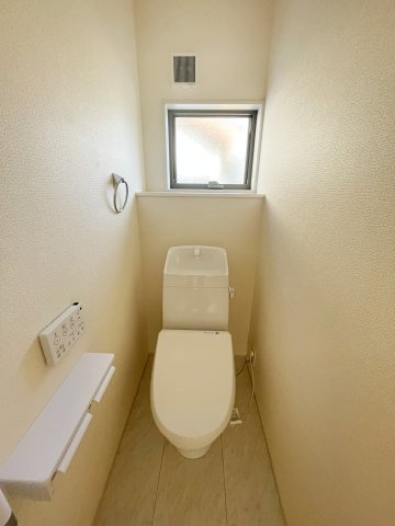 新築戸建・新築建売　いわき市平下平窪　平第四小・第一中　長期優良住宅のトイレ