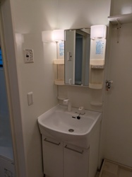 ベルデコートの洗面所