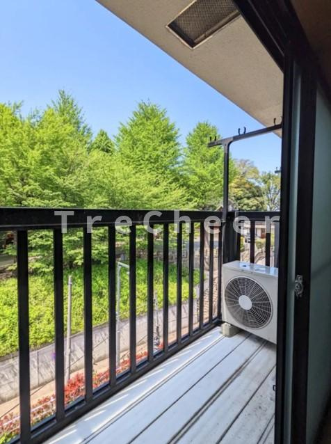 ピュアハイムのバルコニー