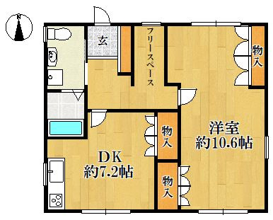 ハウスワン セルフの間取り