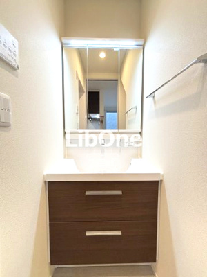 【洗面所】 | 市川市大洲3丁目戸建貸家