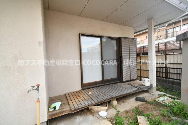 笛吹市御坂町国衙の中古一戸建の外観|東面デッキ