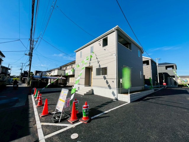 【Cradle Garden】　野田市尾崎　第１８　全3邸の前面道路含む現地写真|〇１号棟〇
雨の日も安心インナーバルコニーのあるお家です（＾＾）
2025年11月撮影