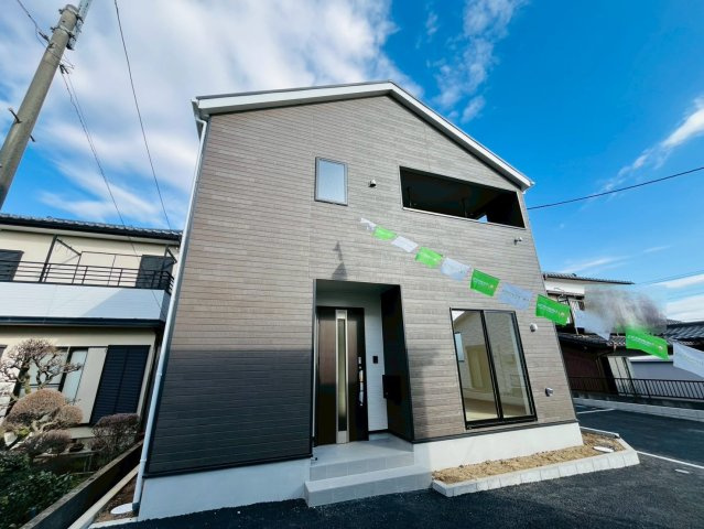 【Cradle Garden】　野田市尾崎　第１８　全3邸の外観|全3棟現場、1棟ご成約済みです♪川間駅まで約640m徒歩8分！便利な駅近立地♪ぜひ、お気軽にお問い合わせください（＾＾）
2025年12月撮影