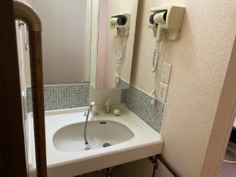 網走市字二ツ岩１８番地１７、１８番地４８　中古売家 外土地１筆　の独立洗面台