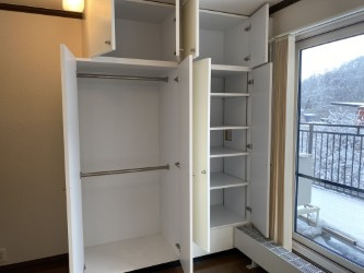 網走市字二ツ岩１８番地１７、１８番地４８　中古売家 外土地１筆　の収納