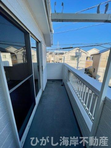 茅ヶ崎市萩園　中古戸建のバルコニー|新規リフォーム完了！　バルコニー