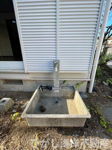 茅ヶ崎市萩園　中古戸建の設備|外用水栓