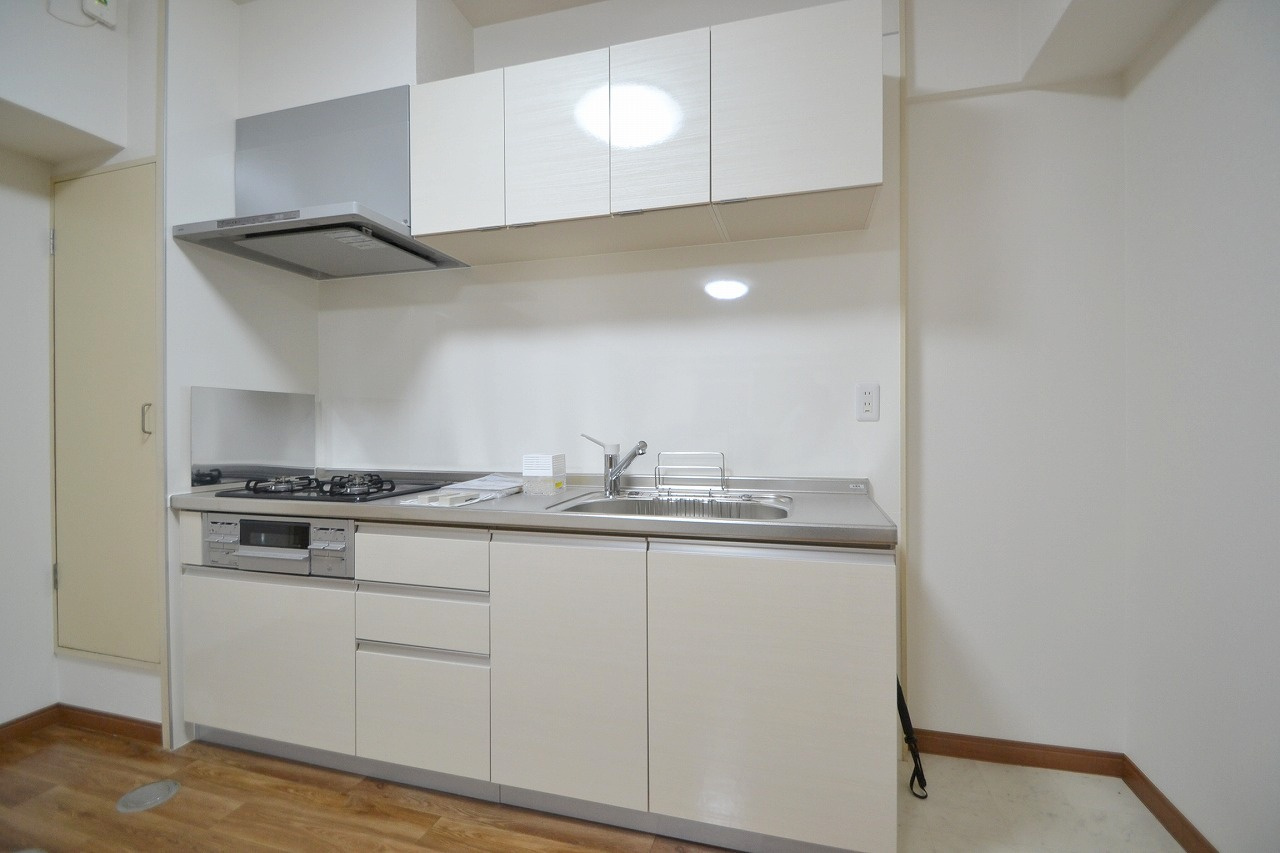 広島市中区上幟町の賃貸マンションのキッチン