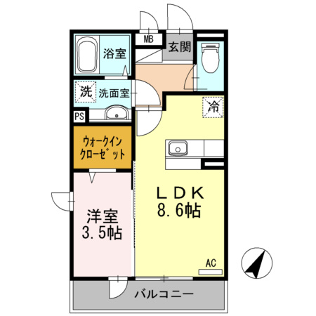 ルミエールの間取り