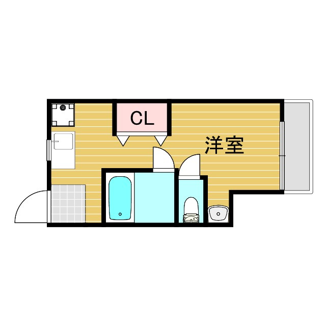 リブレ木川の間取り