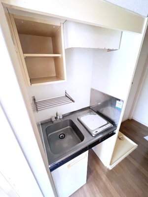 【キッチン】 | 湘南テラス藤沢 | IHコンロ付のミニキッチン