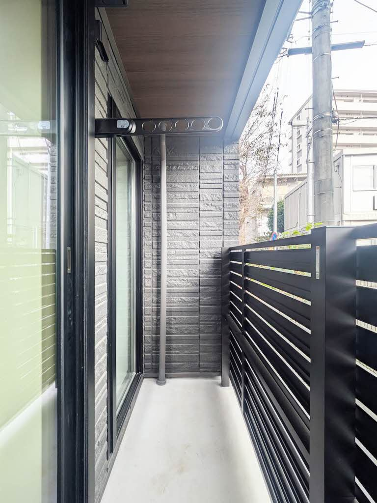 グランメゾン天神のバルコニー