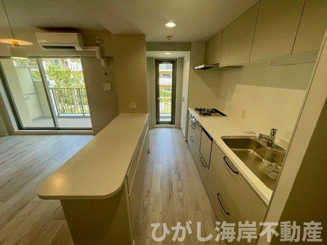 グランシティ湘南海岸Ⅱガレリア・プラージュのキッチン|新規リフォーム完了！　キッチンスペース