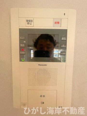 グランシティ湘南海岸Ⅱガレリア・プラージュのセキュリティ|TVモニター付きインターフォン