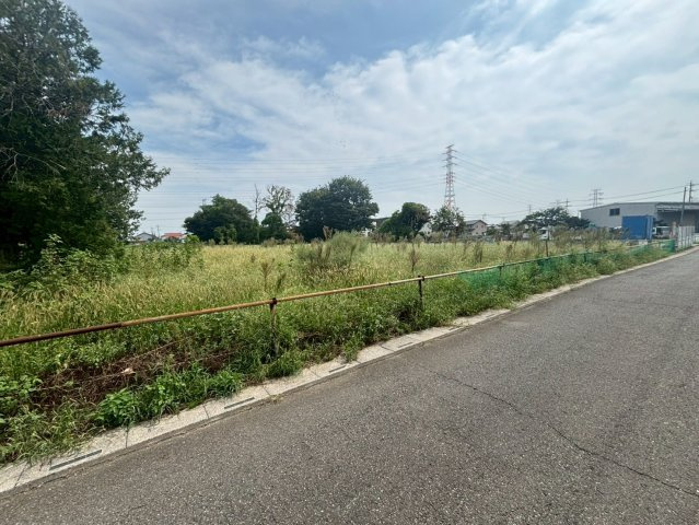 坂戸市中小坂　建築条件なし売地　東武東上線『鶴ヶ島駅』徒歩30分　【上谷小学区】の外観
