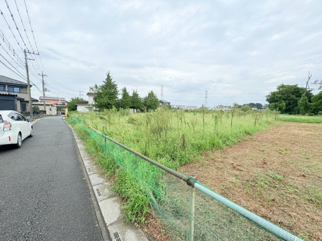 坂戸市中小坂　建築条件なし売地　東武東上線『鶴ヶ島駅』徒歩30分　【上谷小学区】の外観