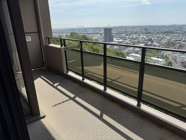 グランドール弐番館のバルコニー