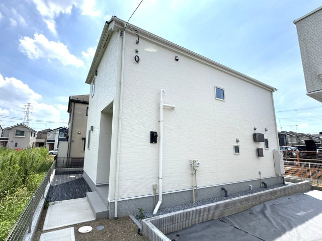 葛飾区東金町８丁目新築戸建の外観|2号棟外観・完成済み内覧可能です！