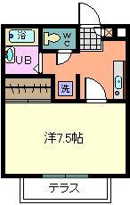 カーサクーナの間取り