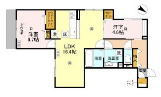 【間取り】 | ａｉｓａｎｃｅ千里丘