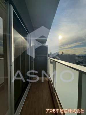 【バルコニー】 | Luce Shinfukushima | 同マンション別部屋参考写真