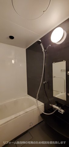 中古マンション・リフォーム済み　エトワール福島南町　福島市南町　清明小・第一中の浴室|※リフォーム後当時の写真のため写真と現況に相違がある場合は現況を優先致します。